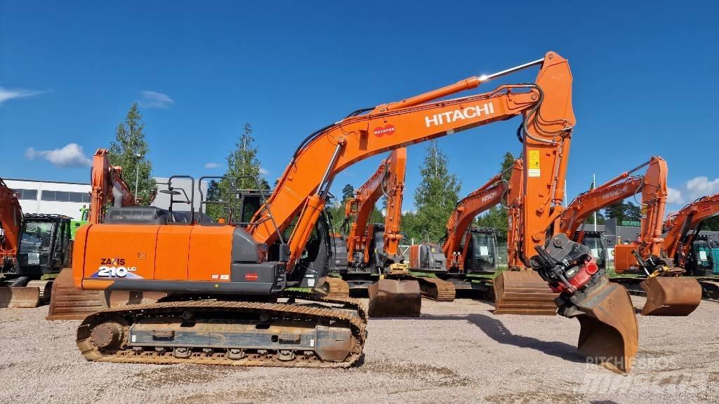 Hitachi ZX210LC-6 Vikšriniai ekskavatoriai