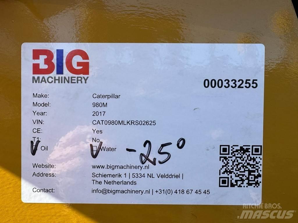 CAT 980M Naudoti ratiniai krautuvai