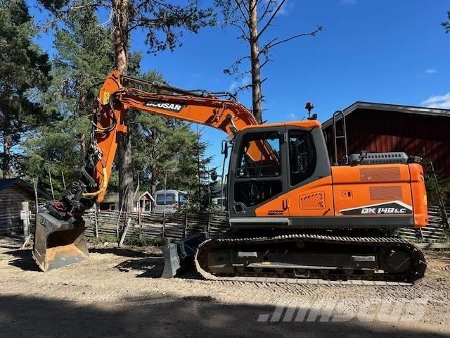 Doosan DX 140 LC Vikšriniai ekskavatoriai