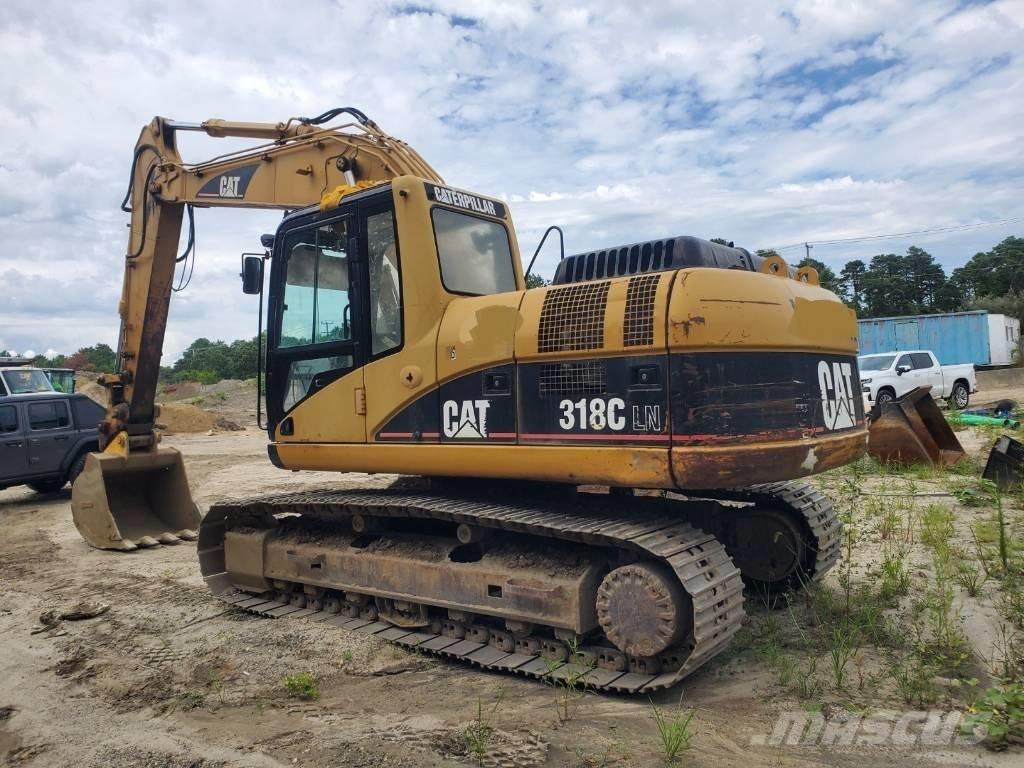 CAT 318 C LN Vikšriniai ekskavatoriai