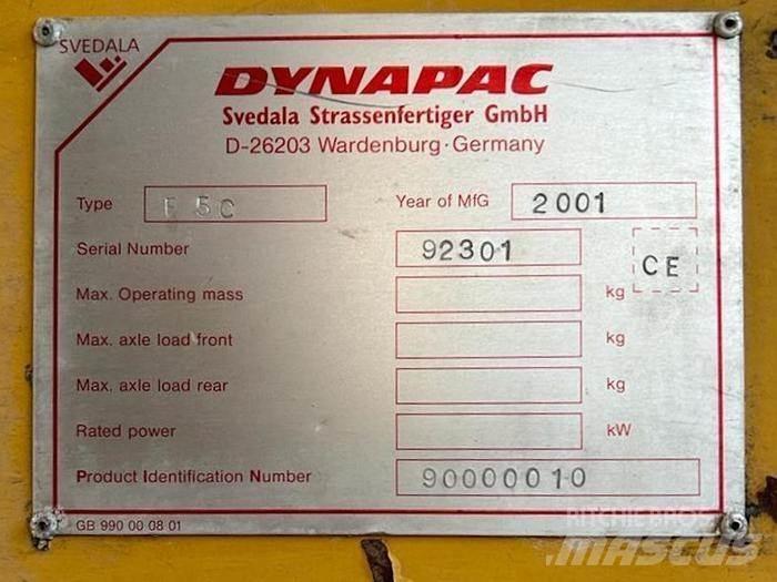 Dynapac F5C Asfalto klotuvai
