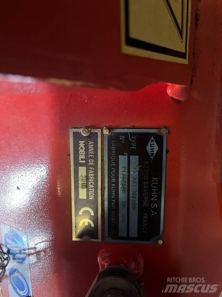 Kuhn TB 211 Ganyklų šienapjovės / rėžtuvės