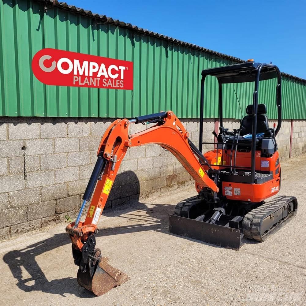 Kubota U17-3a Mini ekskavatoriai < 7 t