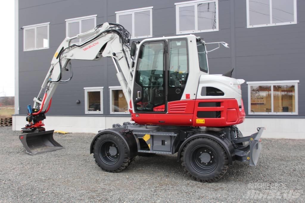 Takeuchi TB395W Ratiniai ekskavatoriai