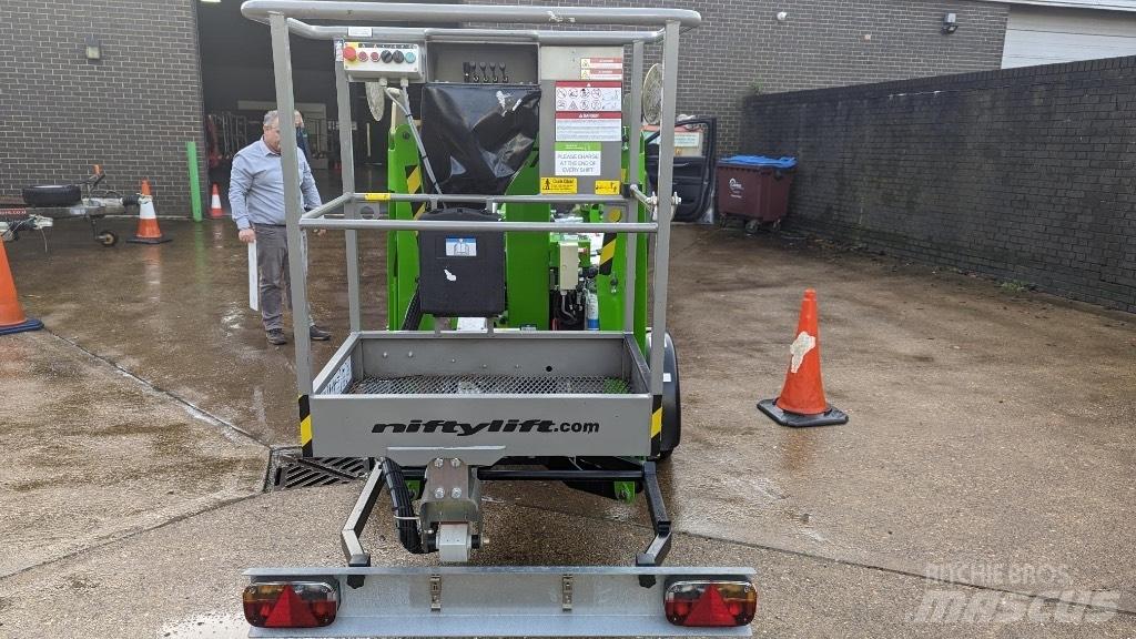 Niftylift 120TPE Ant priekabų montuojamos kėlimo platformos