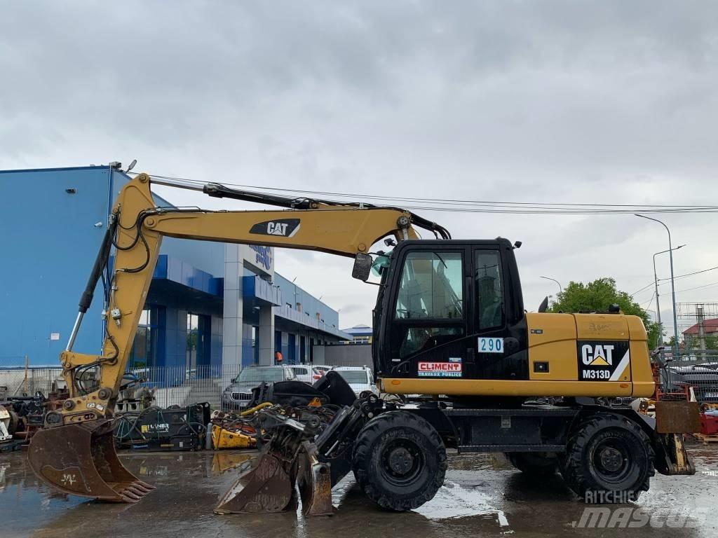 CAT M 313 D Ratiniai ekskavatoriai