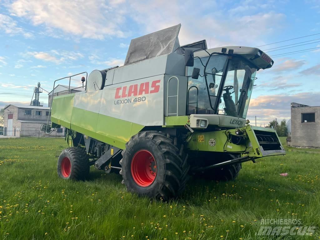 CLAAS Lexion 480 Derliaus nuėmimo kombainai