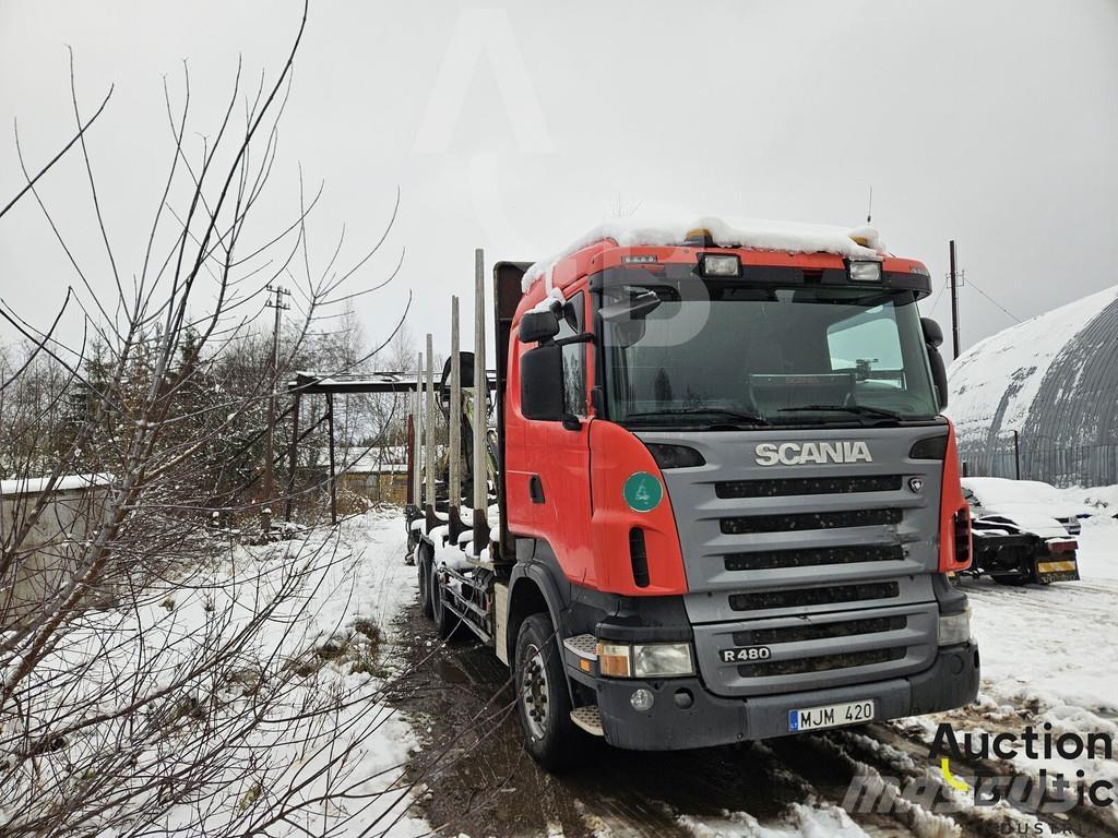 Scania R 480 Naudoti miškovežiai (Forvarderiai)