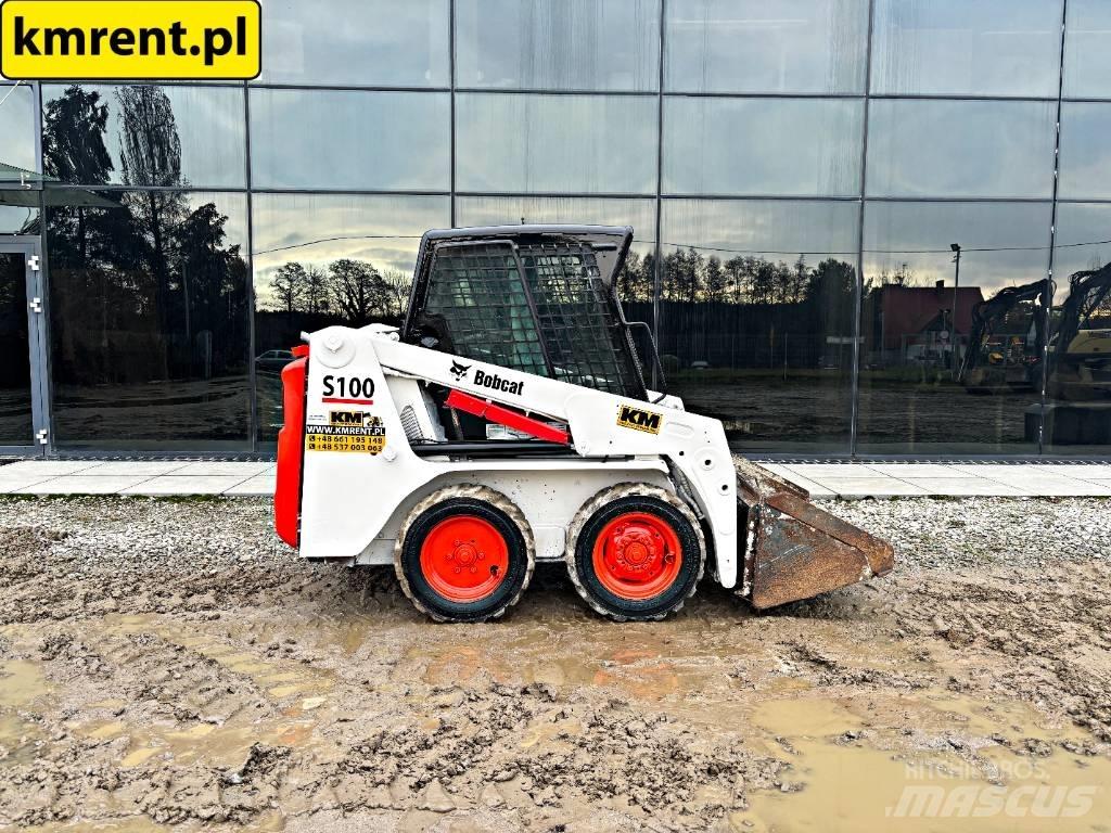 Bobcat S 100 Krautuvai su šoniniu pasukimu