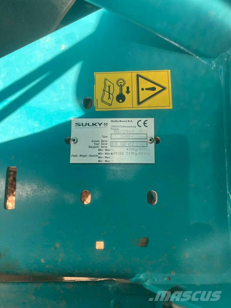Sulky X40+ Mėšlo barstytuvai