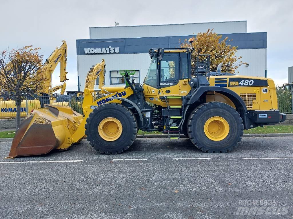 Komatsu WA480-8 Naudoti ratiniai krautuvai