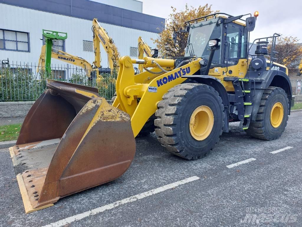 Komatsu WA480-8 Naudoti ratiniai krautuvai