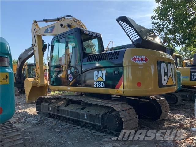CAT 318DL Vikšriniai ekskavatoriai