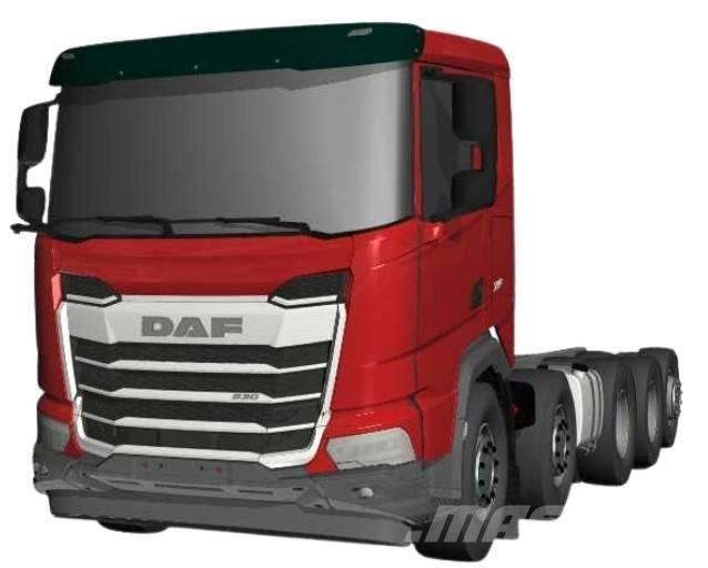 DAF XF 530 FAF 10x4 Važiuoklė su kabina