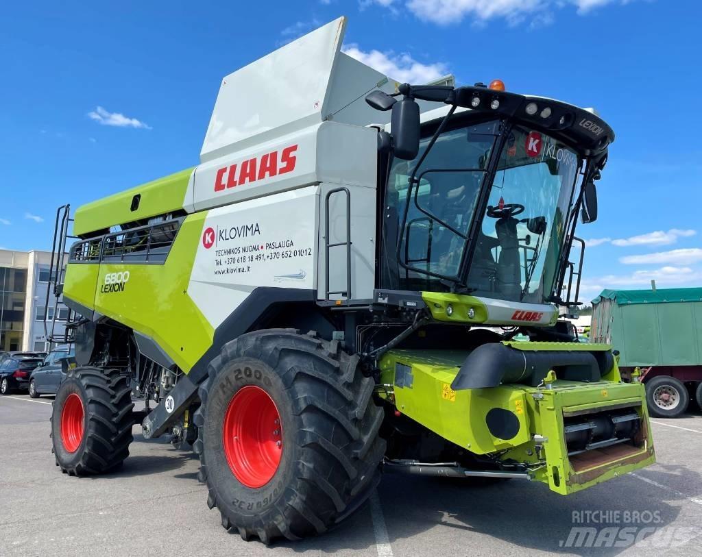 CLAAS Lexion 6800 Derliaus nuėmimo kombainai