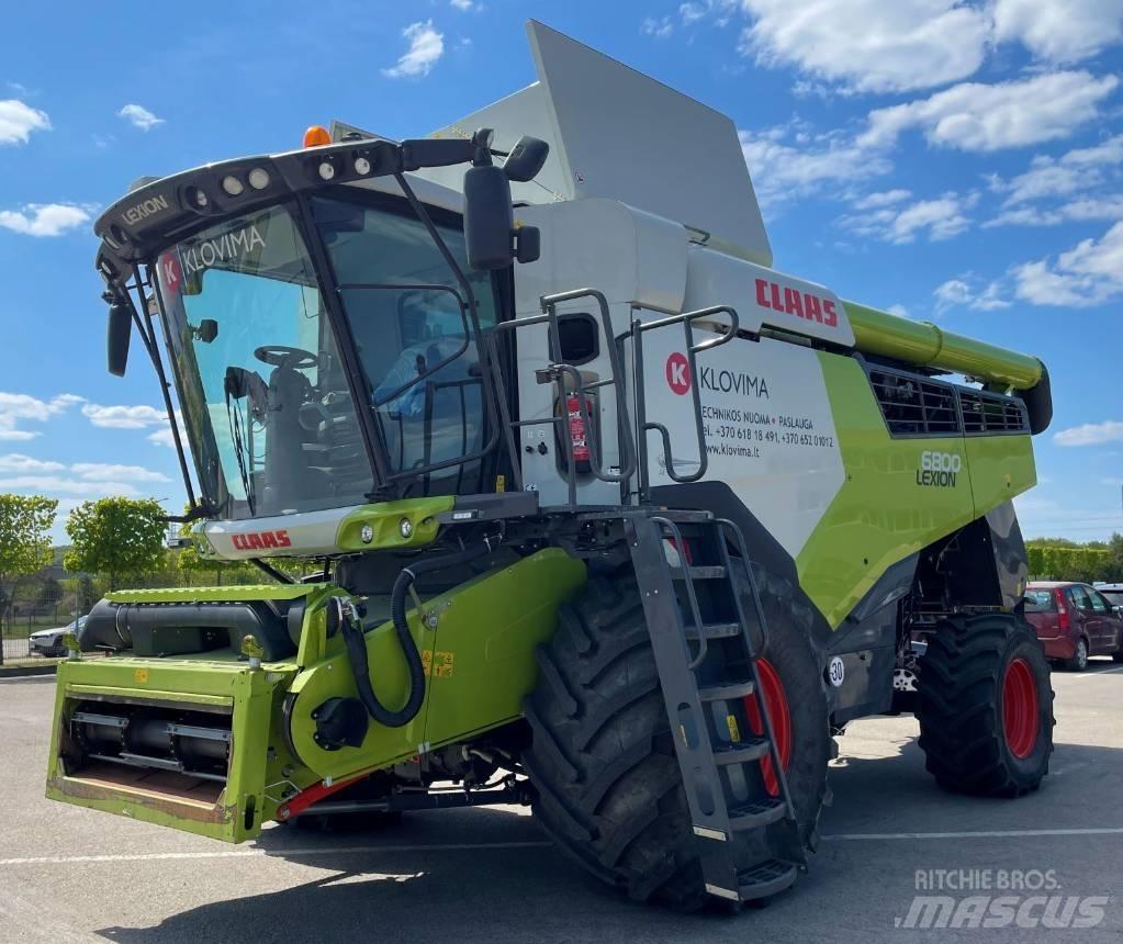 CLAAS Lexion 6800 Derliaus nuėmimo kombainai