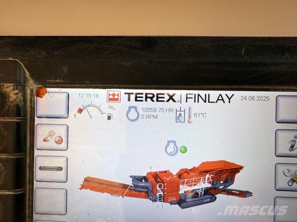 Terex Finlay J 1175 Mobilūs smulkintuvai