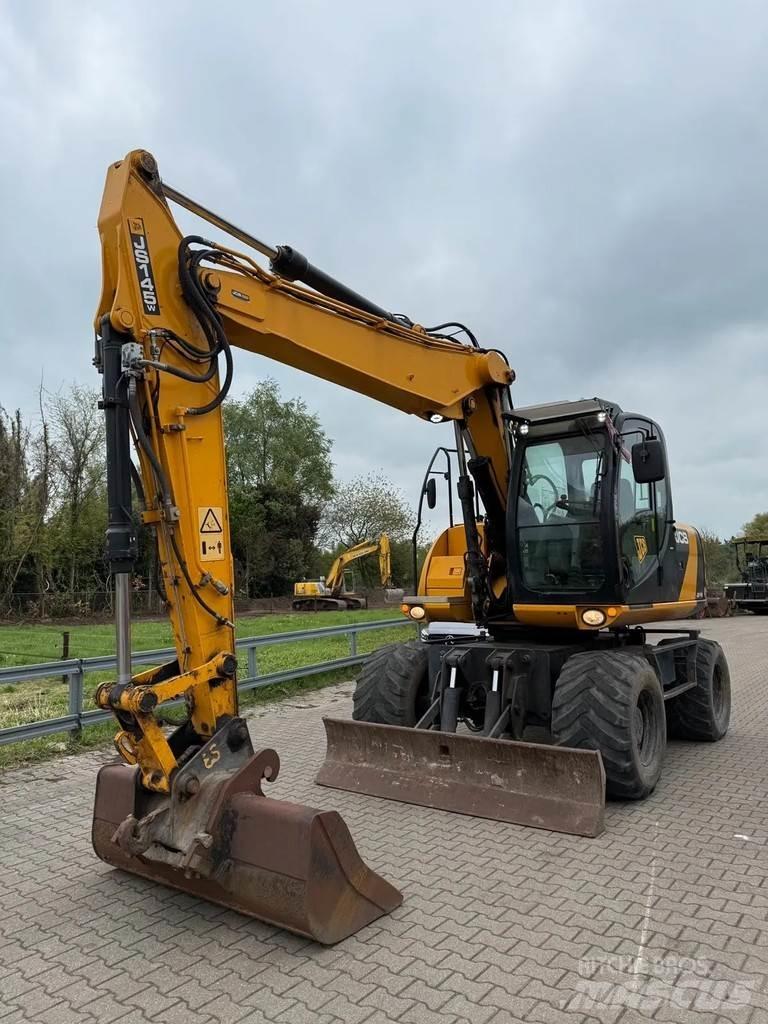 JCB JS 145W Ratiniai ekskavatoriai