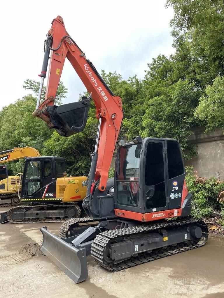 Kubota KX163 Vikšriniai ekskavatoriai