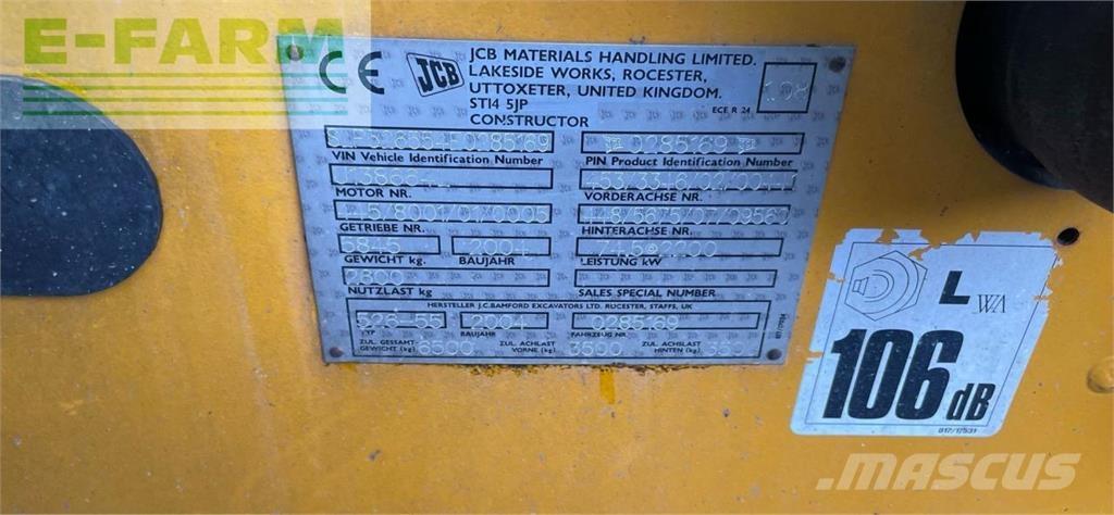 JCB 526-56 Teleskopiniai krautuvai žemės ūkiui