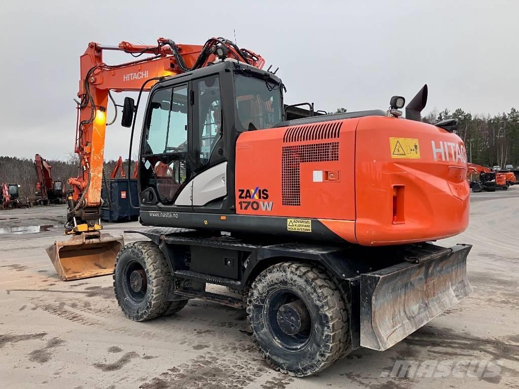 Hitachi ZX170WT-5 Ratiniai ekskavatoriai