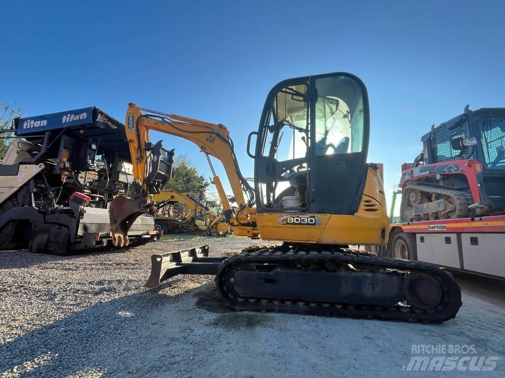 JCB 8030 Mini ekskavatoriai < 7 t