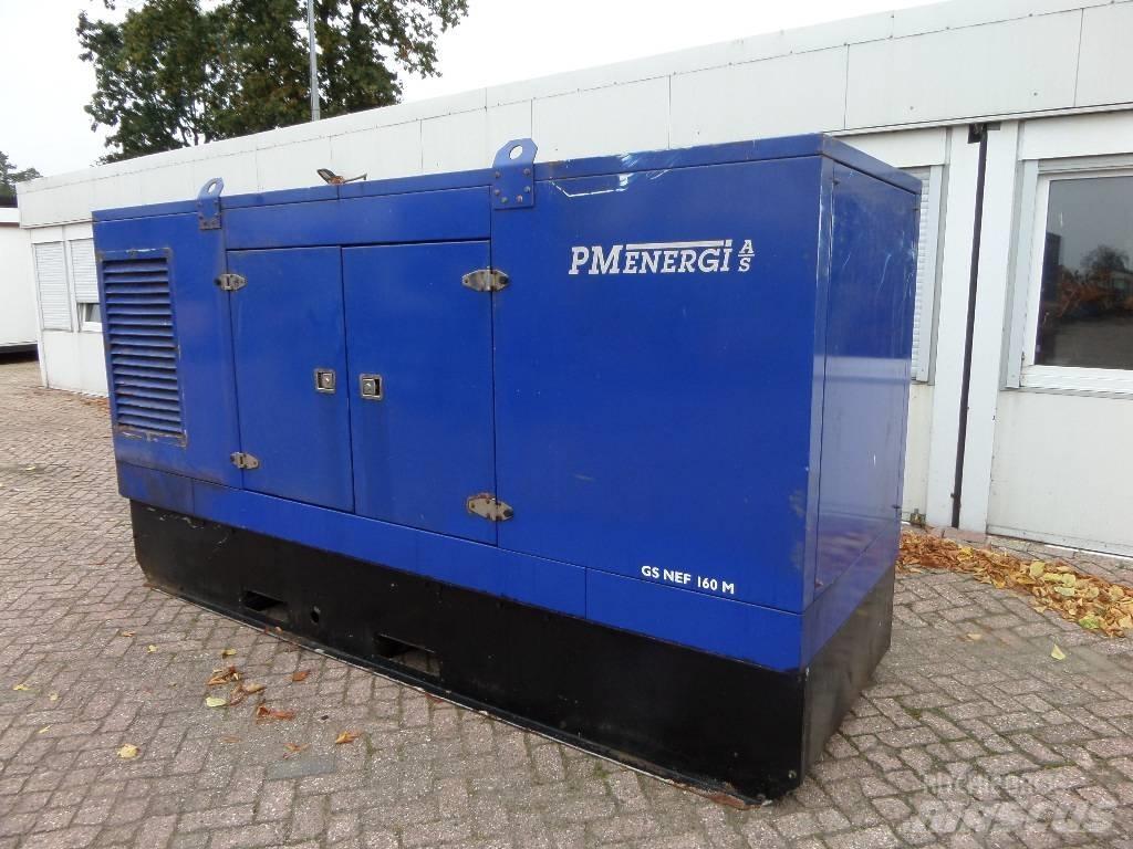 PM energie GSNEF160M Dyzeliniai generatoriai