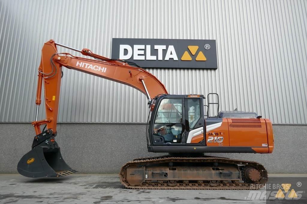 Hitachi ZX210LC-7 Vikšriniai ekskavatoriai