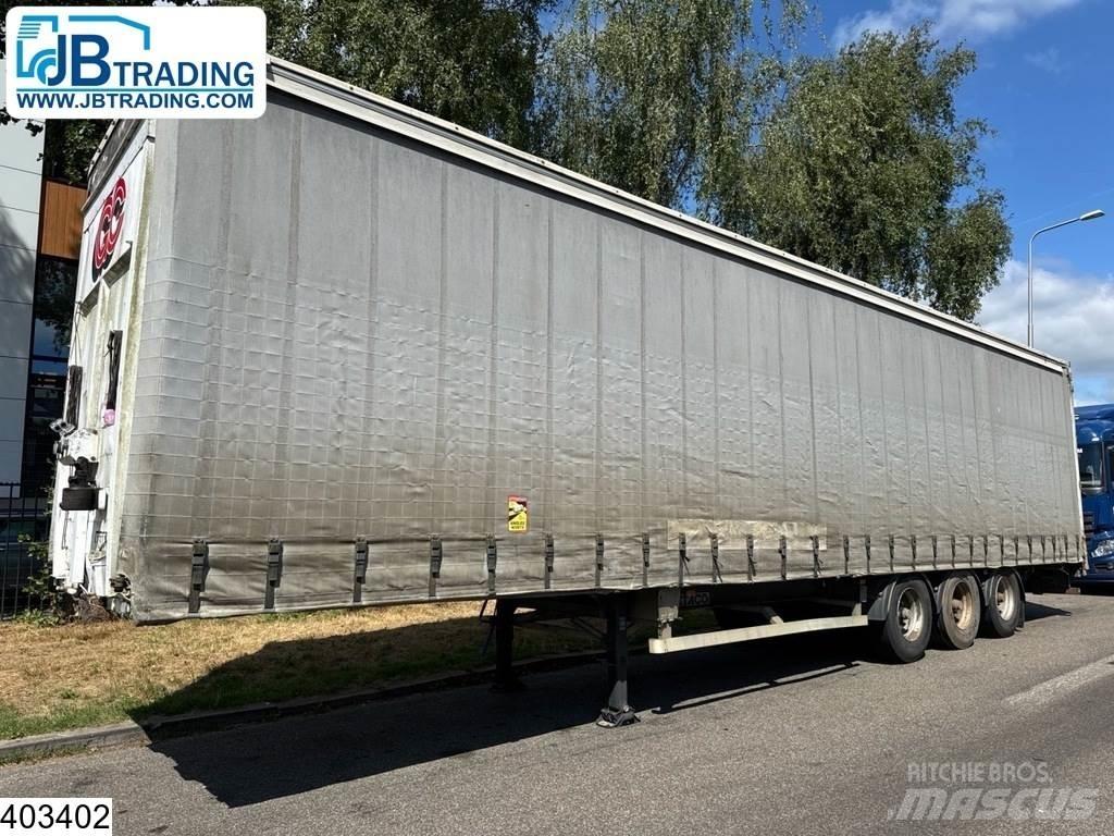 Metaco Tautliner Tentinės puspriekabės