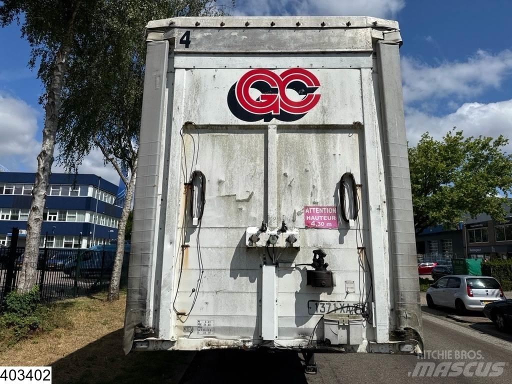 Metaco Tautliner Tentinės puspriekabės