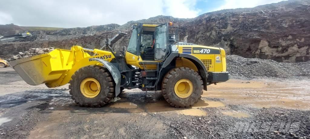 Komatsu WA470-8 Naudoti ratiniai krautuvai