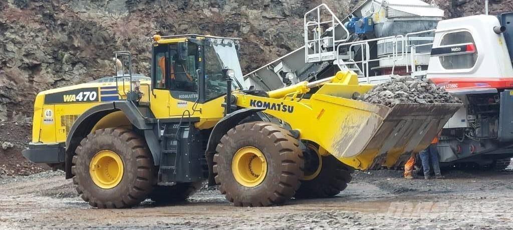 Komatsu WA470-8 Naudoti ratiniai krautuvai