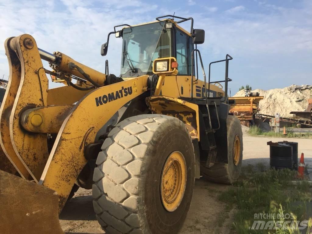 Komatsu WA500-6 Naudoti ratiniai krautuvai