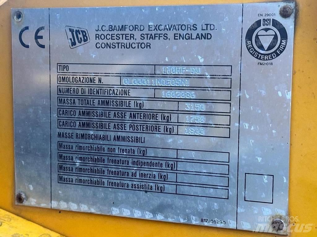 JCB 170HF Mini krautuvai