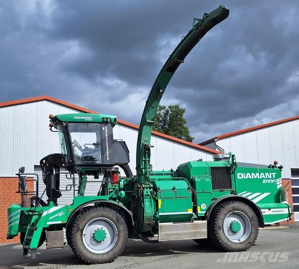 Albach Diamant 2000 Medienos smulkintuvai