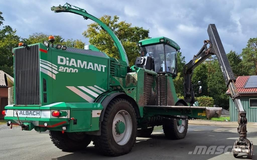 Albach Diamant 2000 Medienos smulkintuvai