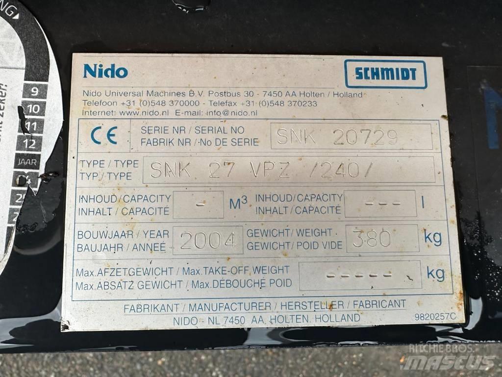Nido SNK 27 VPZ 240 Sniego peiliai ir valytuvai