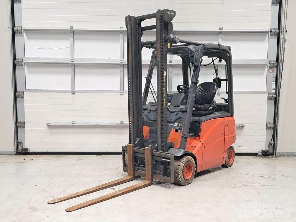 Linde E18PH Elektriniai šakiniai krautuvai