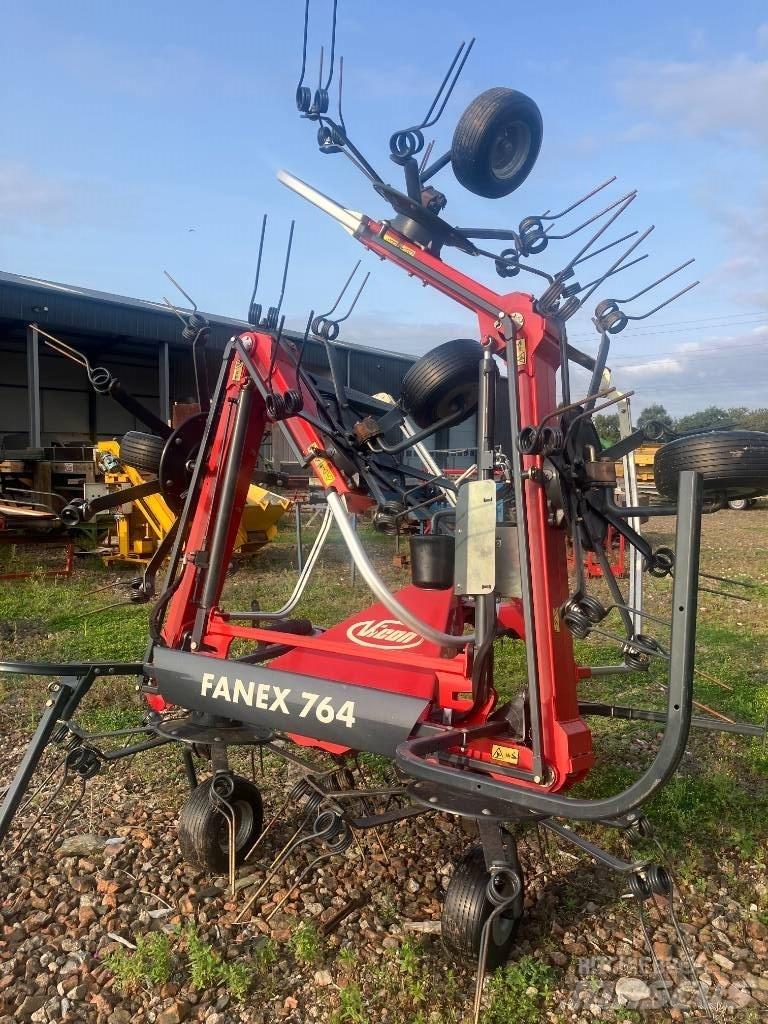 Vicon FANEX 764 Šieno grėbliai ir vartytuvai