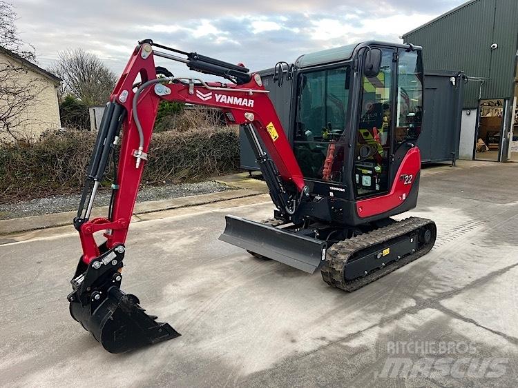 Yanmar SV 22 Mini ekskavatoriai < 7 t