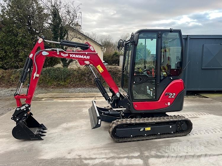 Yanmar SV 22 Mini ekskavatoriai < 7 t