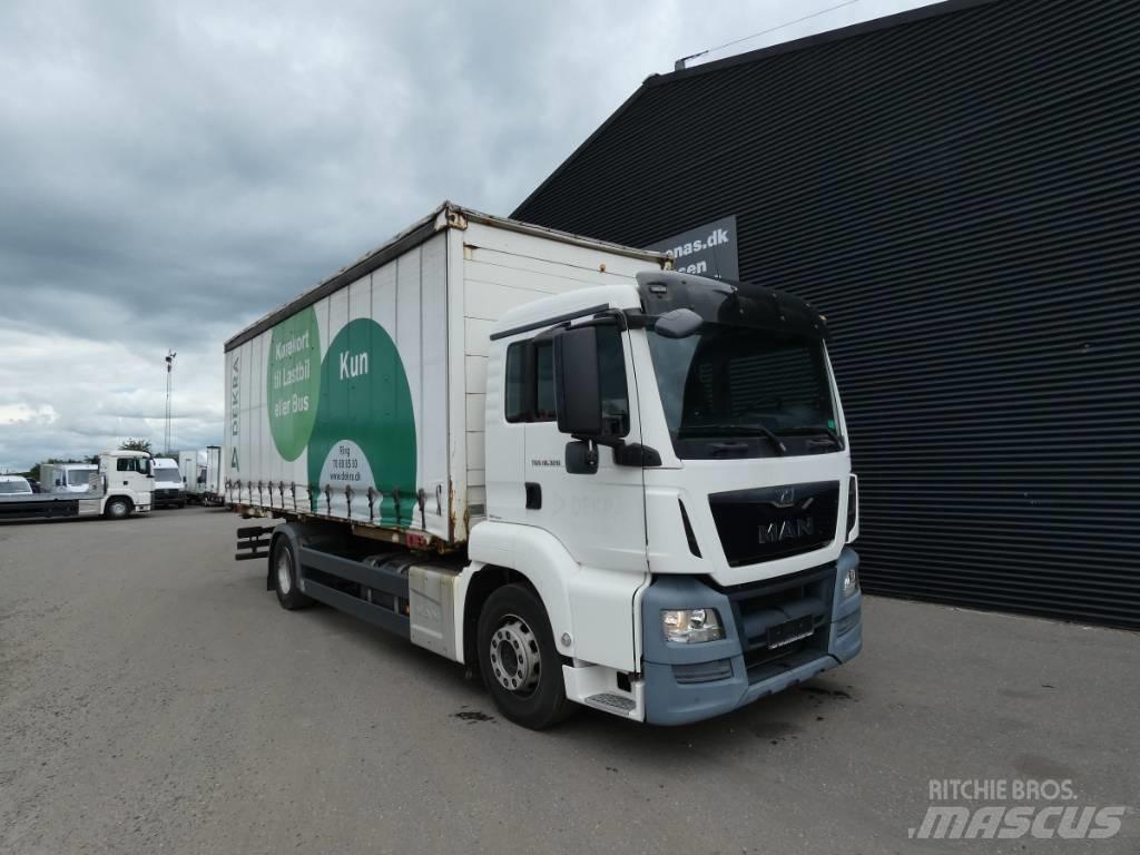MAN TGS 18.320 Priekabos su tentu