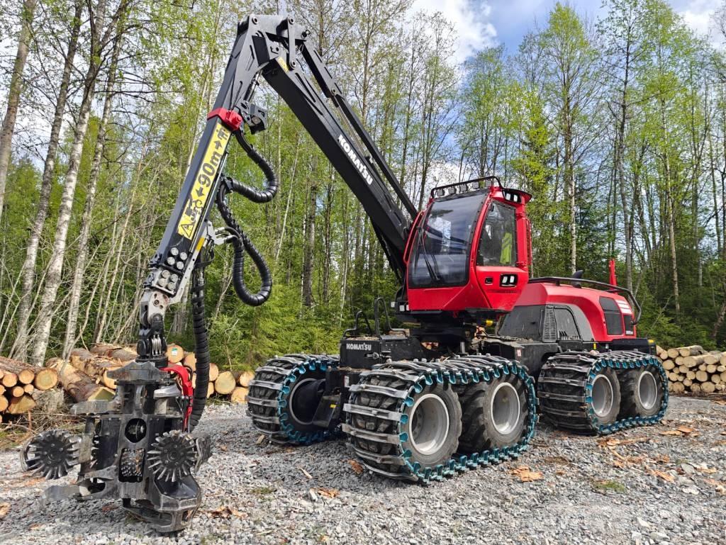 Komatsu 901 XC Miško technika (Harvesteriai)