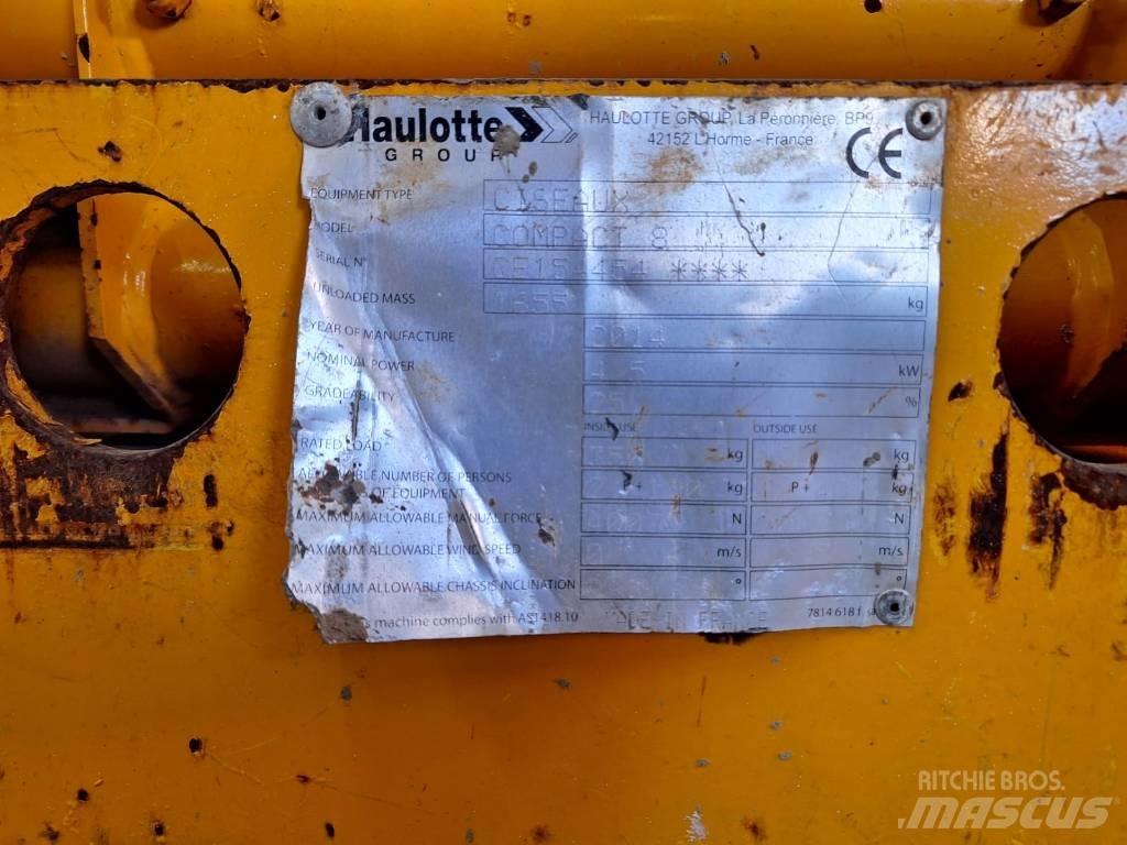 Haulotte Compact 8 Žirkliniai keltuvai