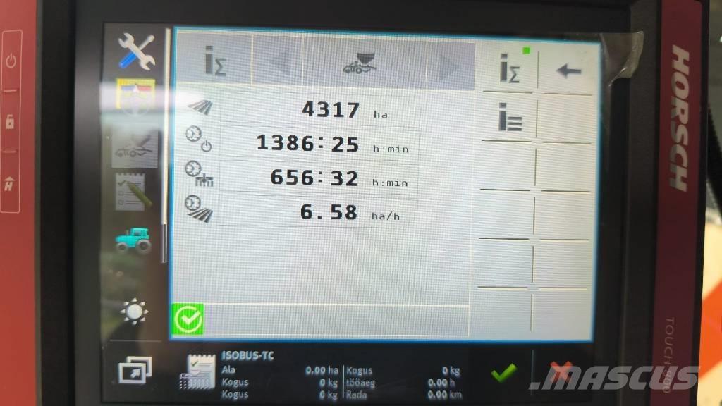 Horsch Focus 6TD Sėjimo technika