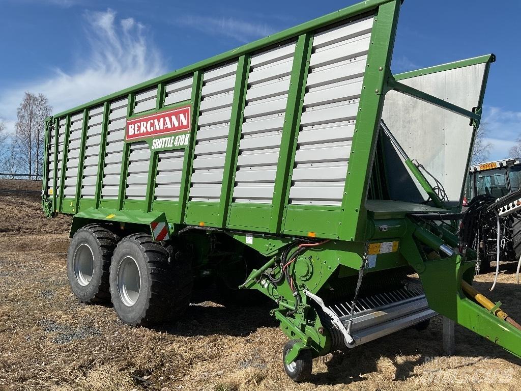 Bergmann Shuttle 470 Savikrovės priekabos