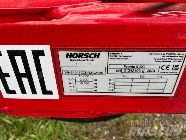 Horsch Pronto 6 DC Sėjimo technika