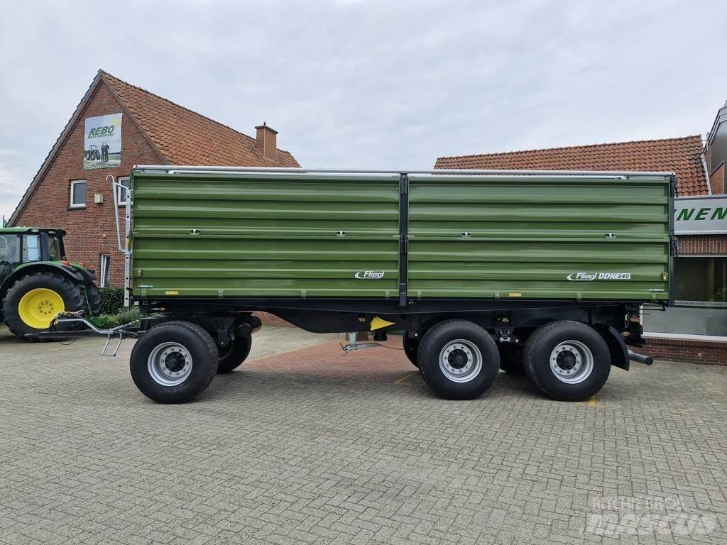 Fliegl DDK 240 FOX Ryšulių priekabos