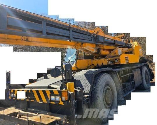 Tadano TR 500 M-2 Neapdoroto reljefo kranai