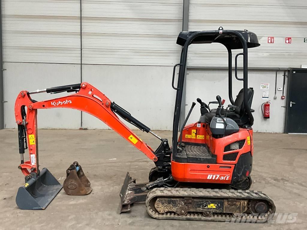 Kubota U 17-3 A Mini ekskavatoriai < 7 t